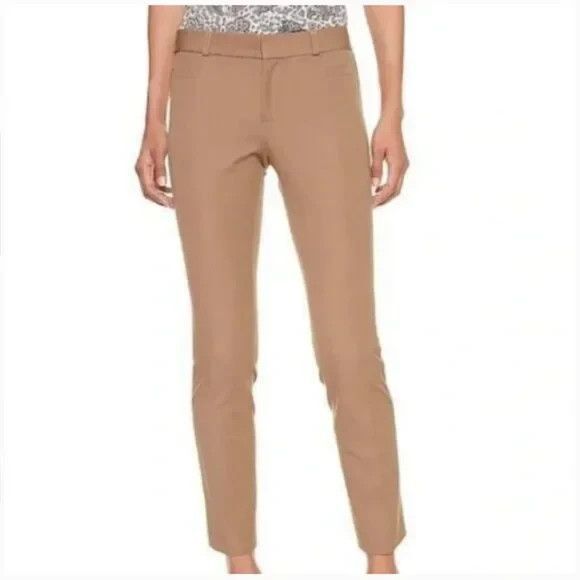 Banana Republic Modern Sloan (Cream Color Only) Stretch Pants Sz 12 NWT - Picture 1 of 3